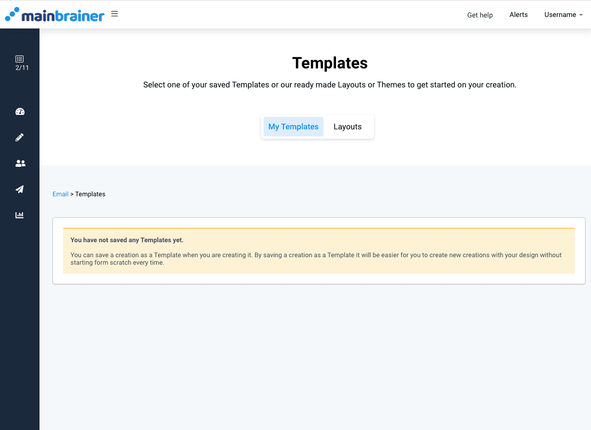 Email campaign template New email campaign, templates and layouts