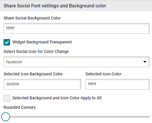 Survey social media. Choose social icon color